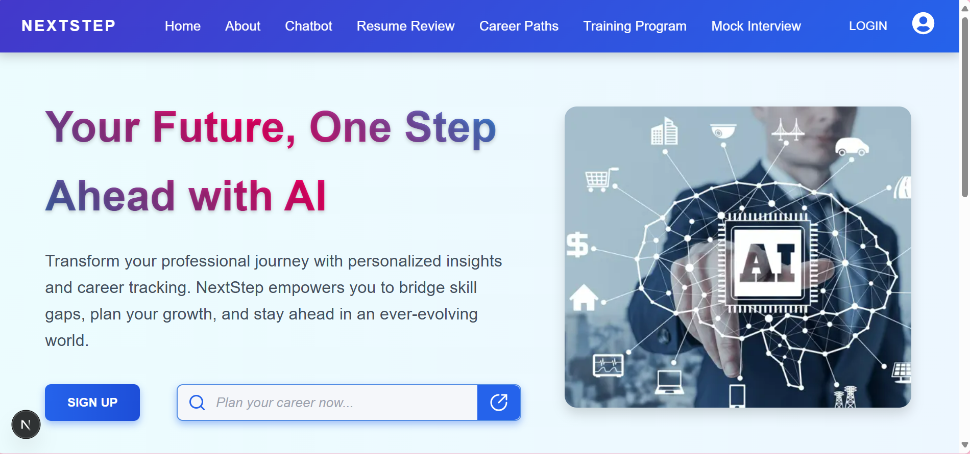 NextStep screenshot